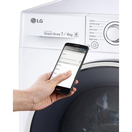 LG vaskemaskine/tørretumbler FH2U2HDM1N | Elgiganten