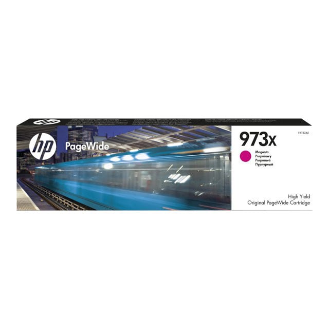 HP blækpatron 973X Original PageWide Magenta