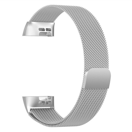 Fitbit Charge 3 SE Sølvfarvet rem - Str L | Elgiganten