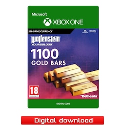Wolfenstein Youngblood 1100 Gold Bars - XBOX One