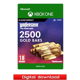 Wolfenstein Youngblood 2500 Gold Bars - XBOX One