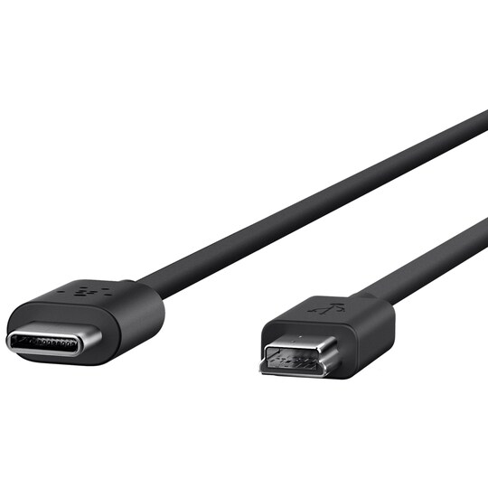 Belkin USB-C Mini-USB kabel 2 meter - sort | Elgiganten