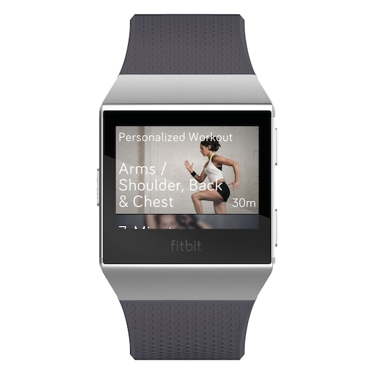 Fitbit Ionic smartwatch (blå-grå/hvid) | Elgiganten