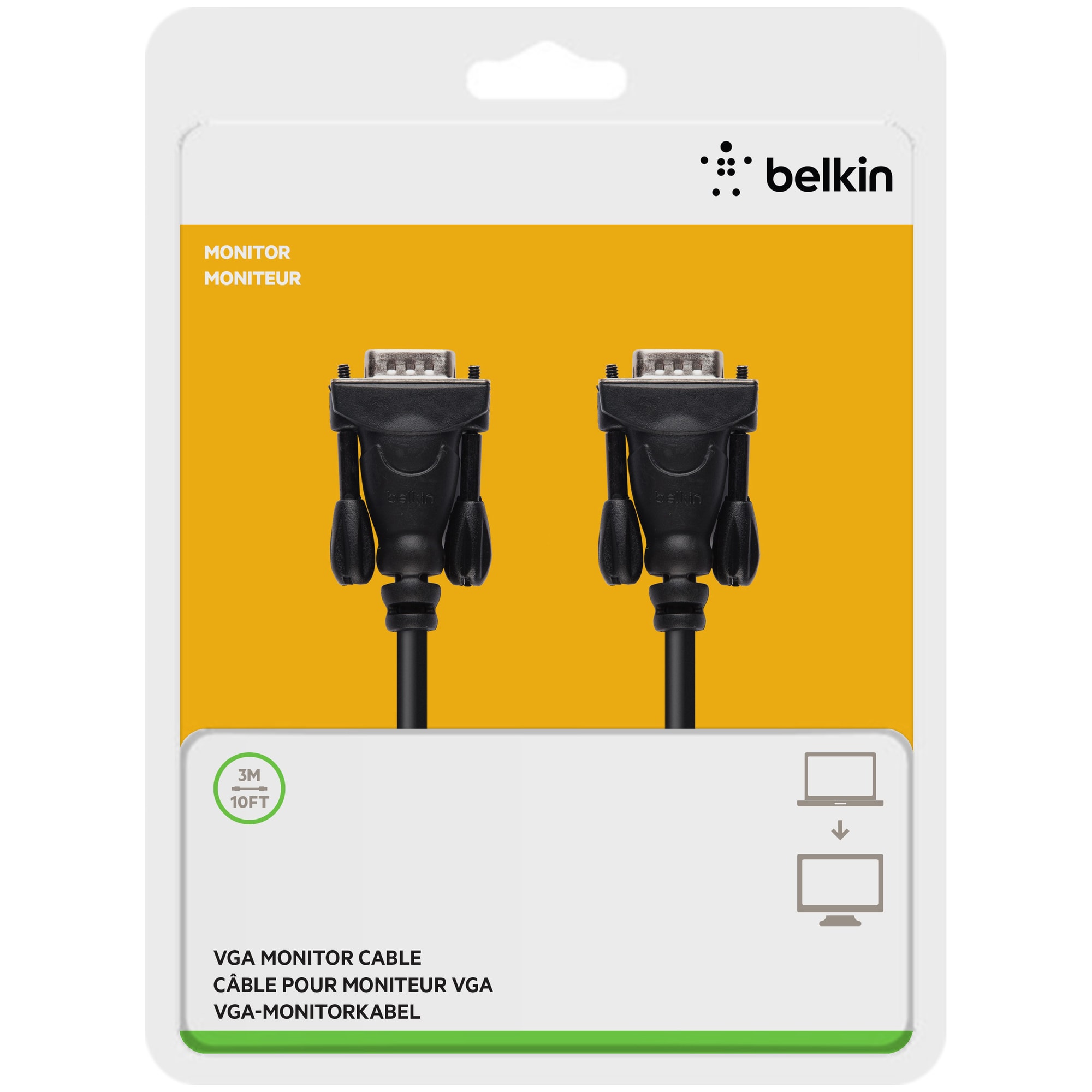 Belkin VGA videokabel - 3 m | Elgiganten