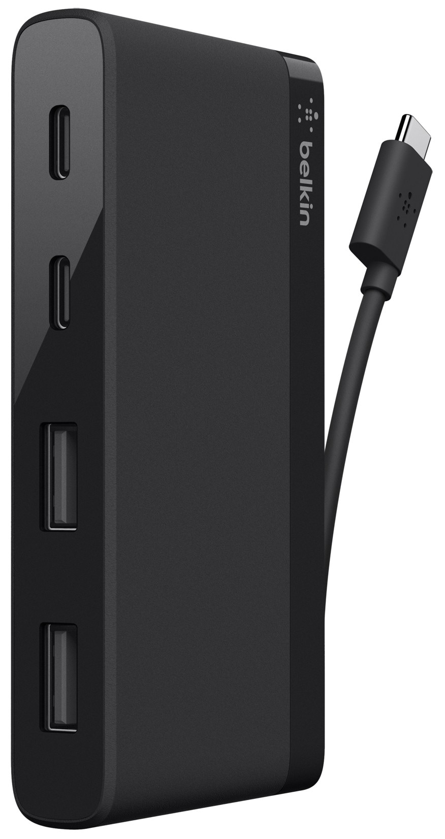 Belkin USB-C 4-port hub - sort | Elgiganten