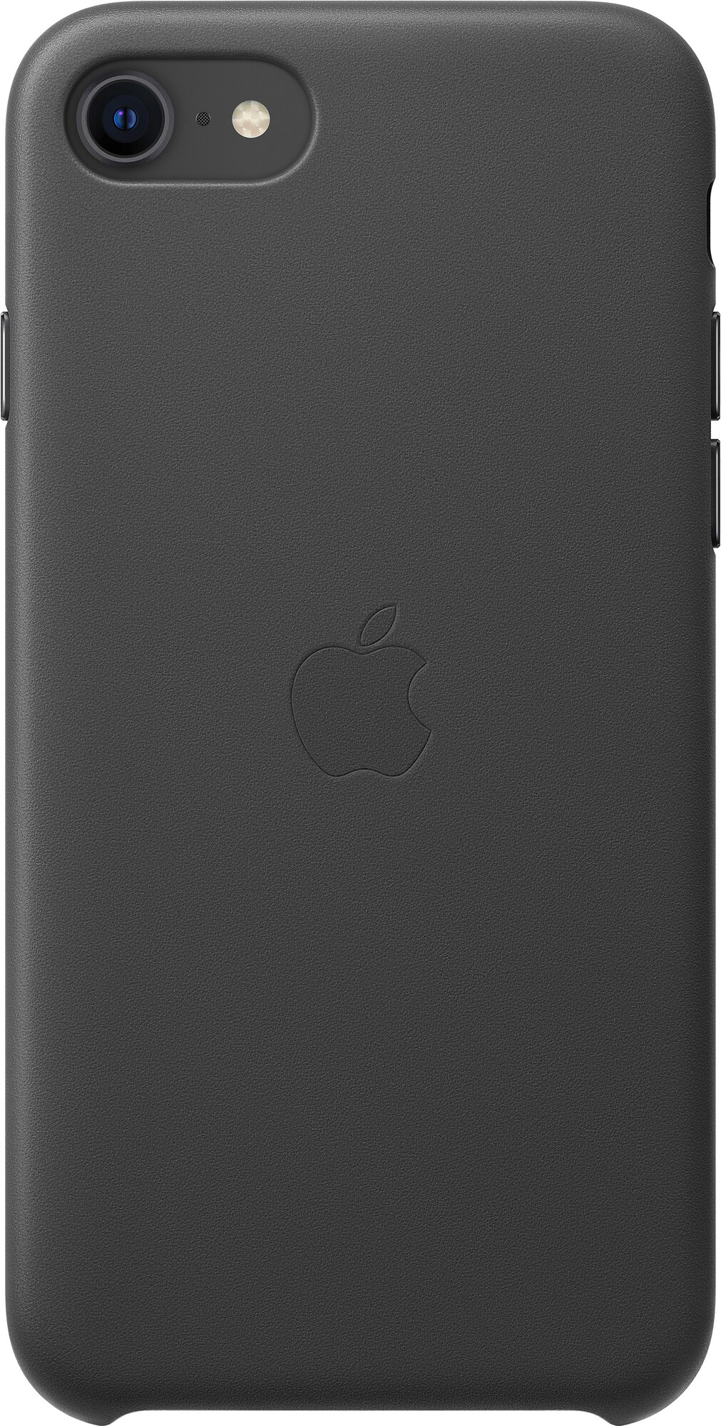 iPhone SE Gen. 2 lædercover (sort) | Elgiganten