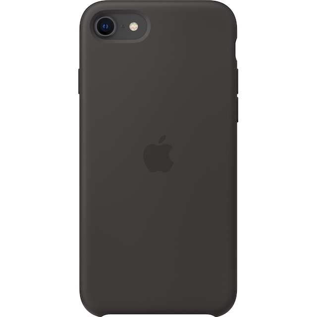 iPhone SE Gen. 2 silikonecover (sort)