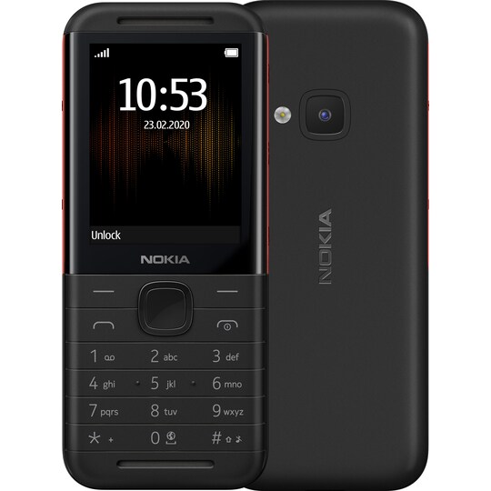 Nokia 5310 XpressMusic mobiltelefon (sort/rød) | Elgiganten