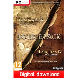Port Royale 3 Gold + Patrician IV Gold -  Double Pack - PC Windows