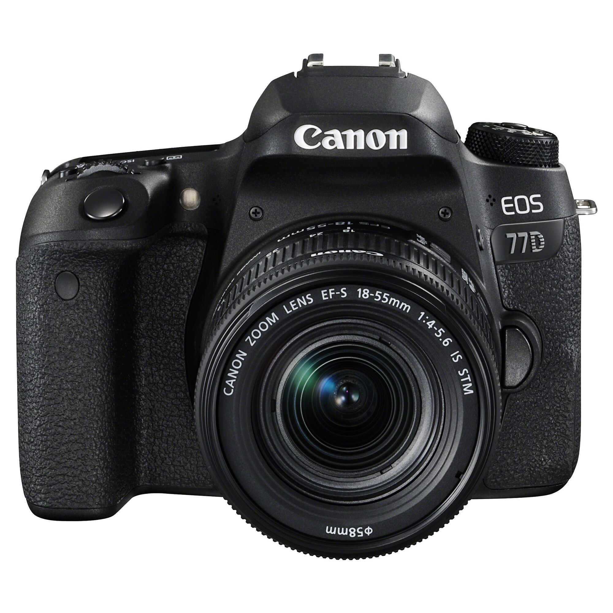 Canon EOS 77D DSLR kamera + 18-55mm IS STM objektiv - Spejlrefleks ...