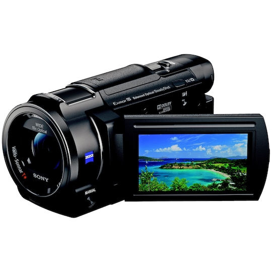 Sony FDR-AX33 4K videokamera - sort | Elgiganten