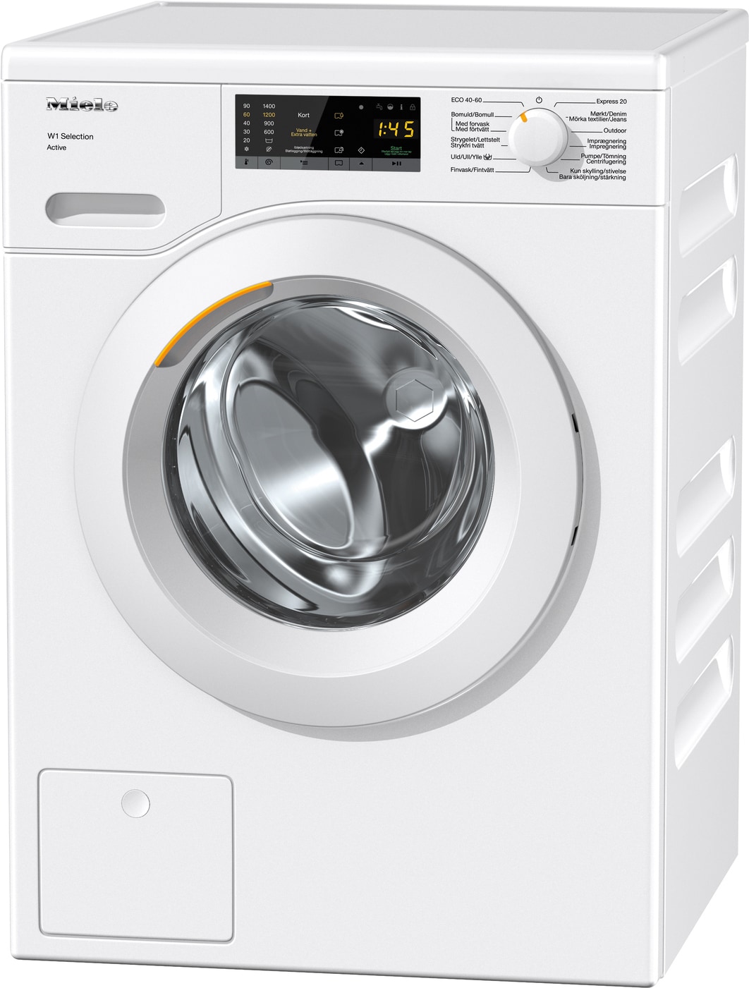 Oplev en blid og effektiv vask med Miele Active vaskemaskine - Energy  Star-certificeret og lang levetid