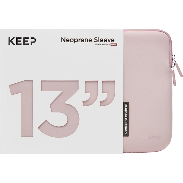 KEEP MacBook sleeve 13" (warm rose)