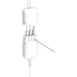 Unisynk Tripler USB multi-vægoplader (hvid)