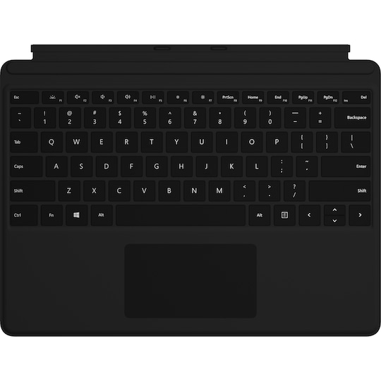 Surface Pro X tastatur (sort) | Elgiganten