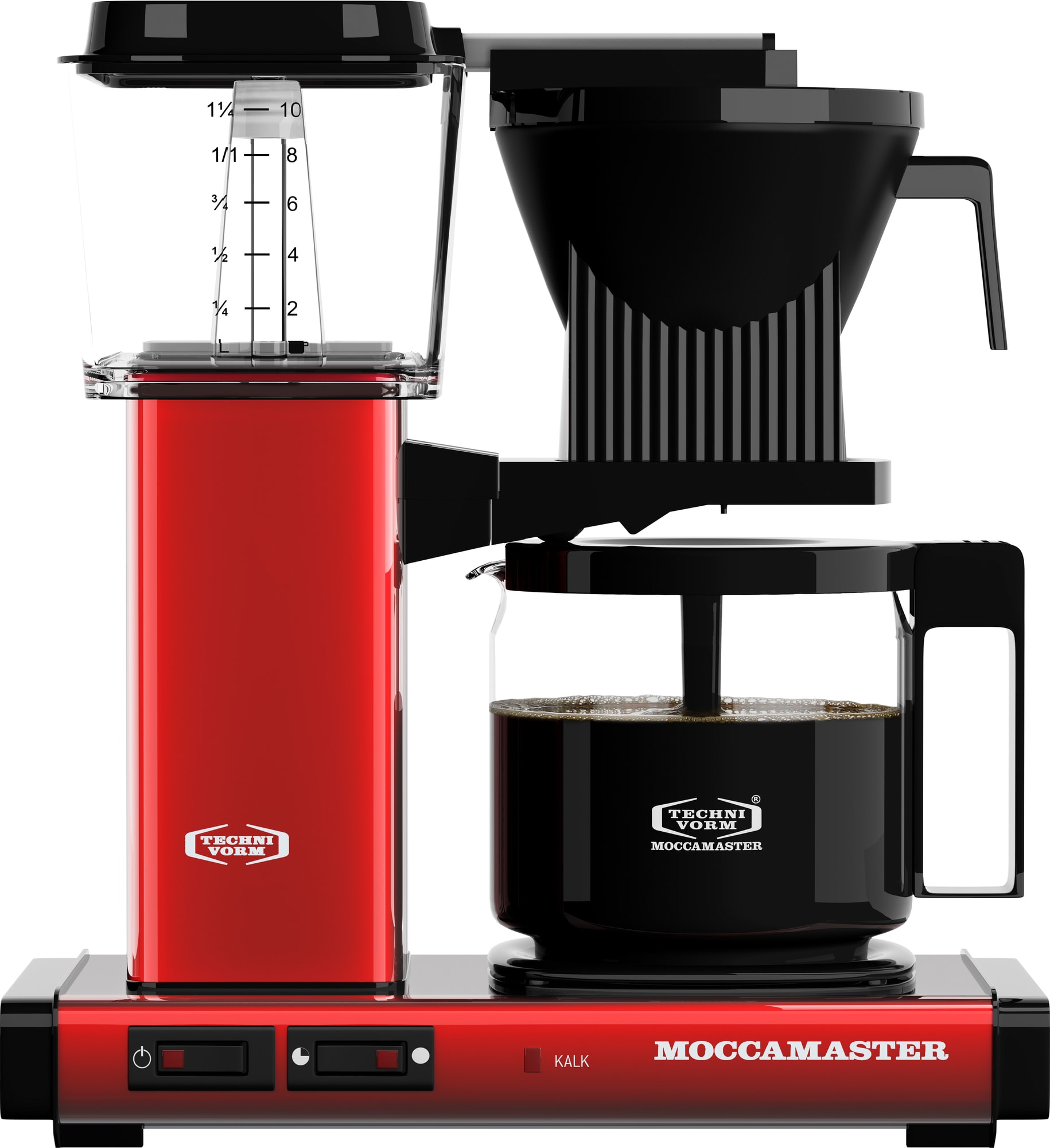 Moccamaster kaffemaskine KBGC 982 AO - Red Metallic | Elgiganten