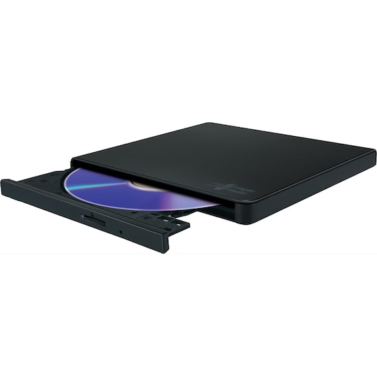 LG Slim ekstern DVD/CD optisk drev (sort) | Elgiganten