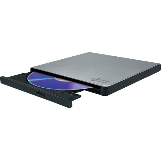 LG Slim ekstern DVD/CD optisk drev (sølv) | Elgiganten