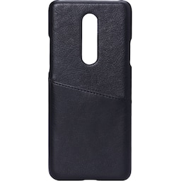 Onsala OnePlus 8 lædercover med pung (sort)