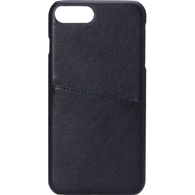 Onsala iPhone 6 Plus/7 Plus/8 Plus lædercover med pung (sort)