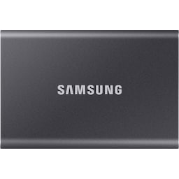 Samsung T7 ekstern SSD 2 TB (grå)