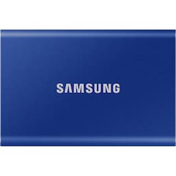 Samsung T7 ekstern SSD 500 GB (blå)