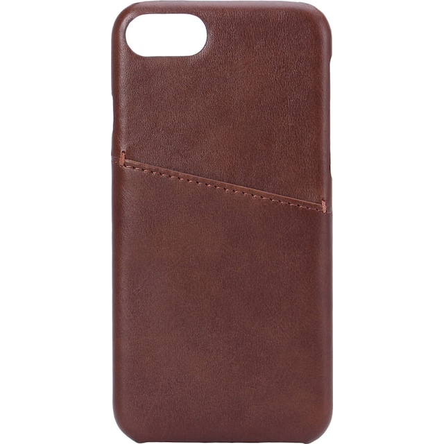Onsala iPhone 6/7/8/SE Gen. 2/3 lædercover med pung (brun)