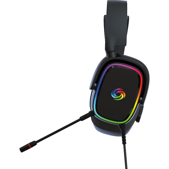 NOS H-500 gaming headset (sort) | Elgiganten