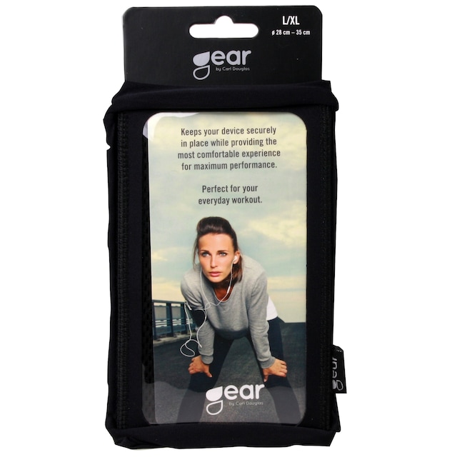 Gear smartphone sportarmbånd L/XL til iPhone 6 -sort