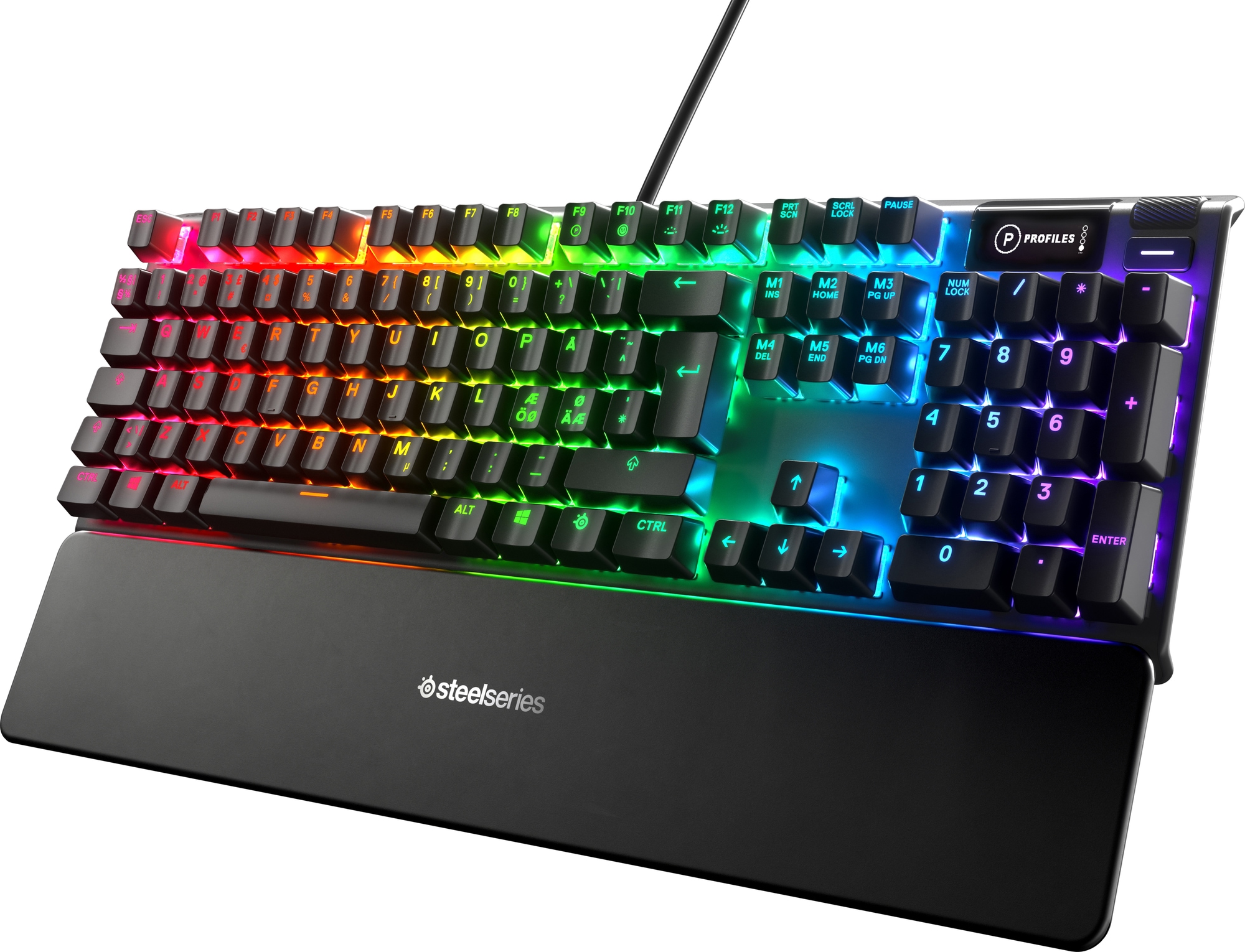 SteelSeries Apex 5 gaming-tastatur | Elgiganten