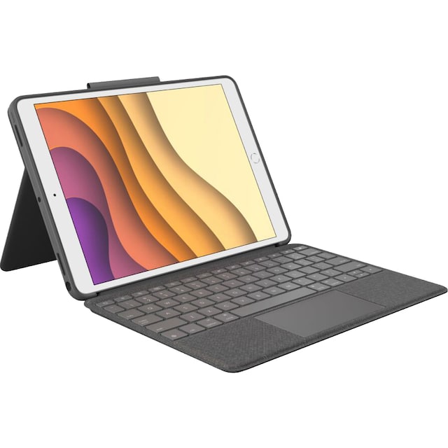 Logitech Slim Combo Touch etui til iPad 10.2