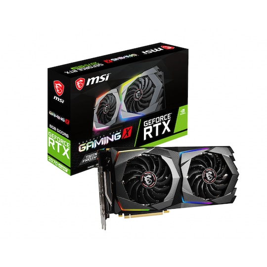 MSI GeForce RTX 2070 SUPER GAMING X NVIDIA 8 GB GDDR6 | Elgiganten