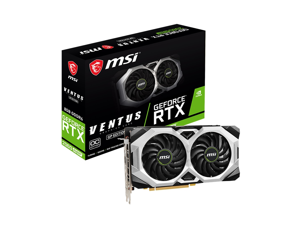 MSI GeForce RTX 2060 SUPER VENTUS GP OC | Elgiganten