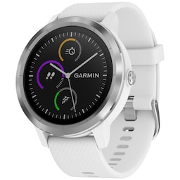 Garmin Vivoactive 3 GPS sportsur (hvid/stål)