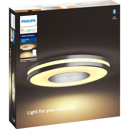 Philips Hue Being loftslys 3261048P6 (aluminium) | Elgiganten