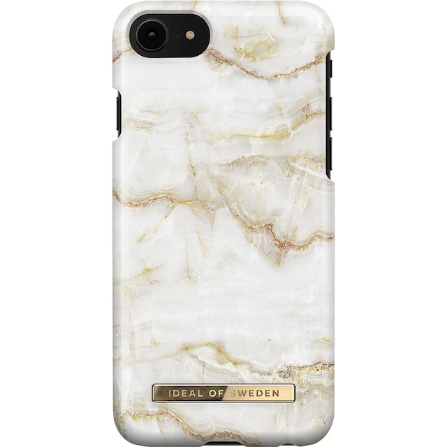 iDeal of Sweden cover til iPhone 6/7/8/SE Gen. 2/3 (gold pearl marble)