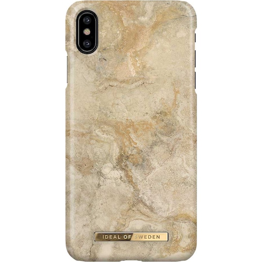 iDeal of Sweden case til iPhone XS Max (sandstorm marble) | Elgiganten