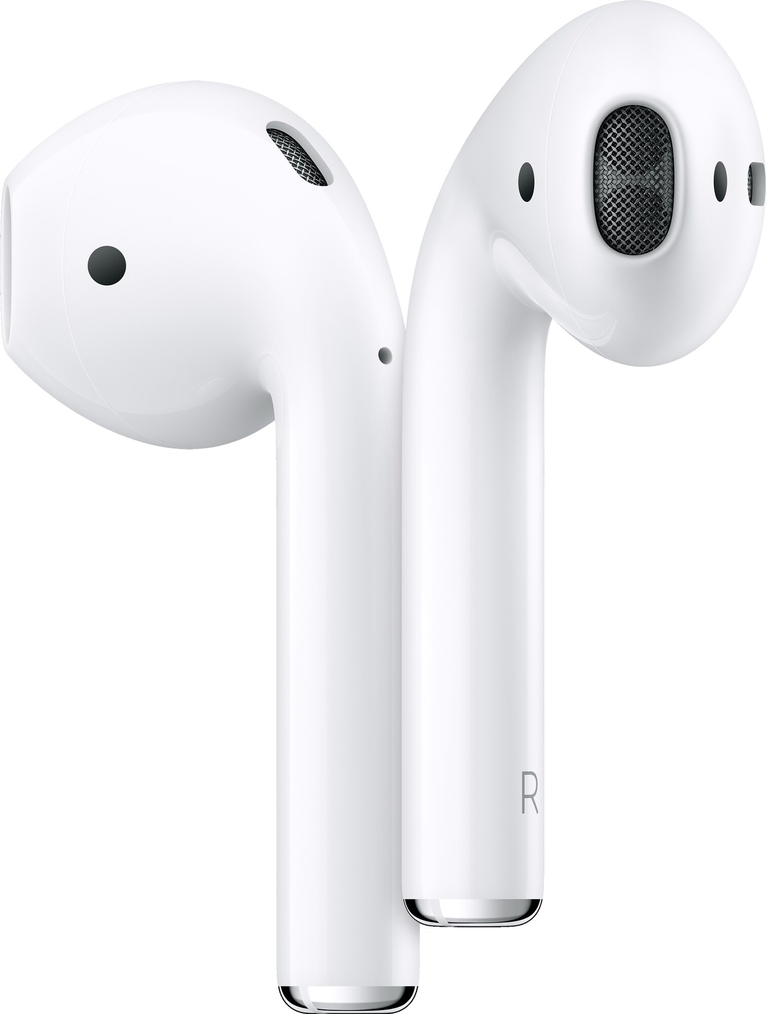 Apple AirPods (2019) trådløse hovedtelefoner med etui - Hovedtelefoner -  Elgiganten