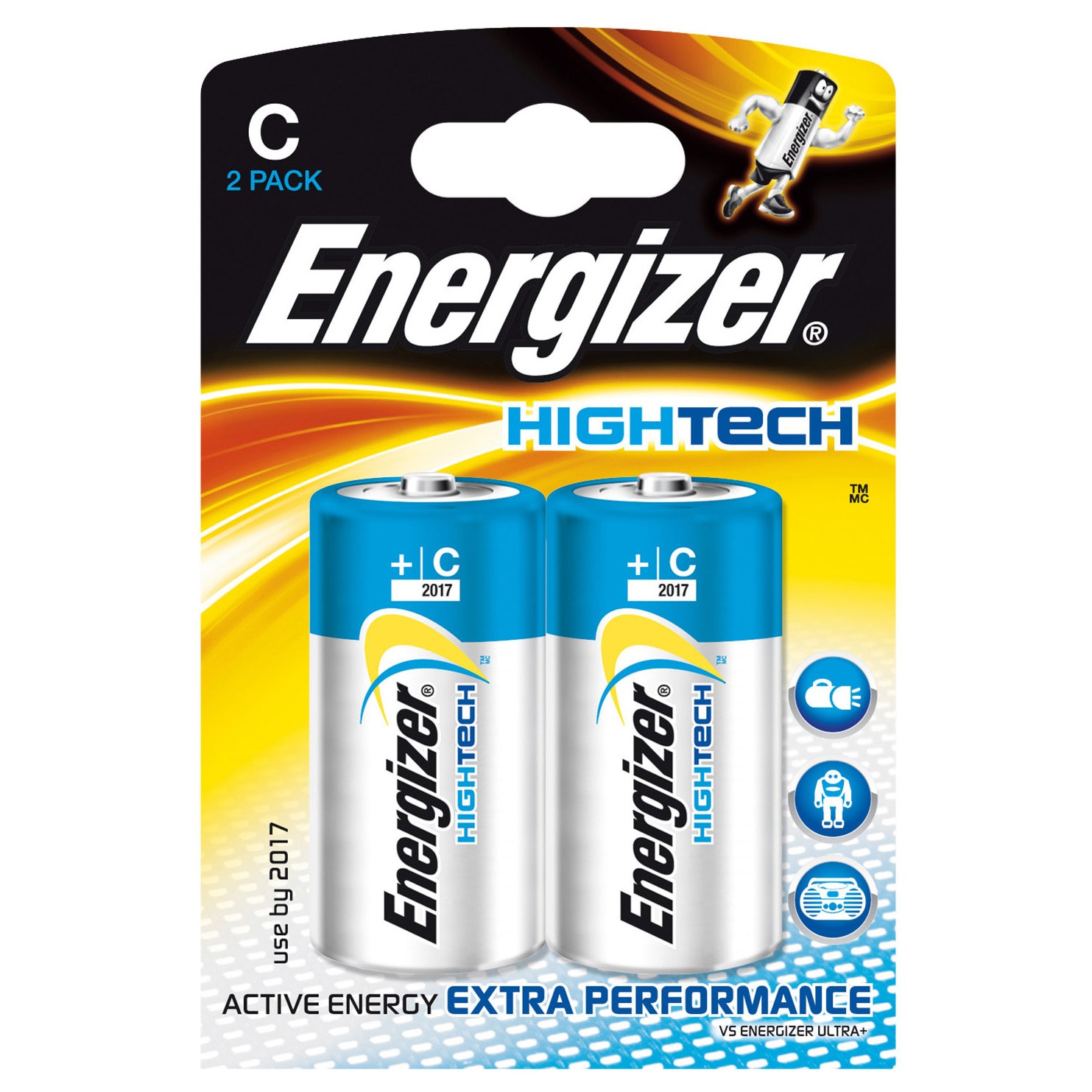 Energizer universale C-batterier (2 stk.) | Elgiganten