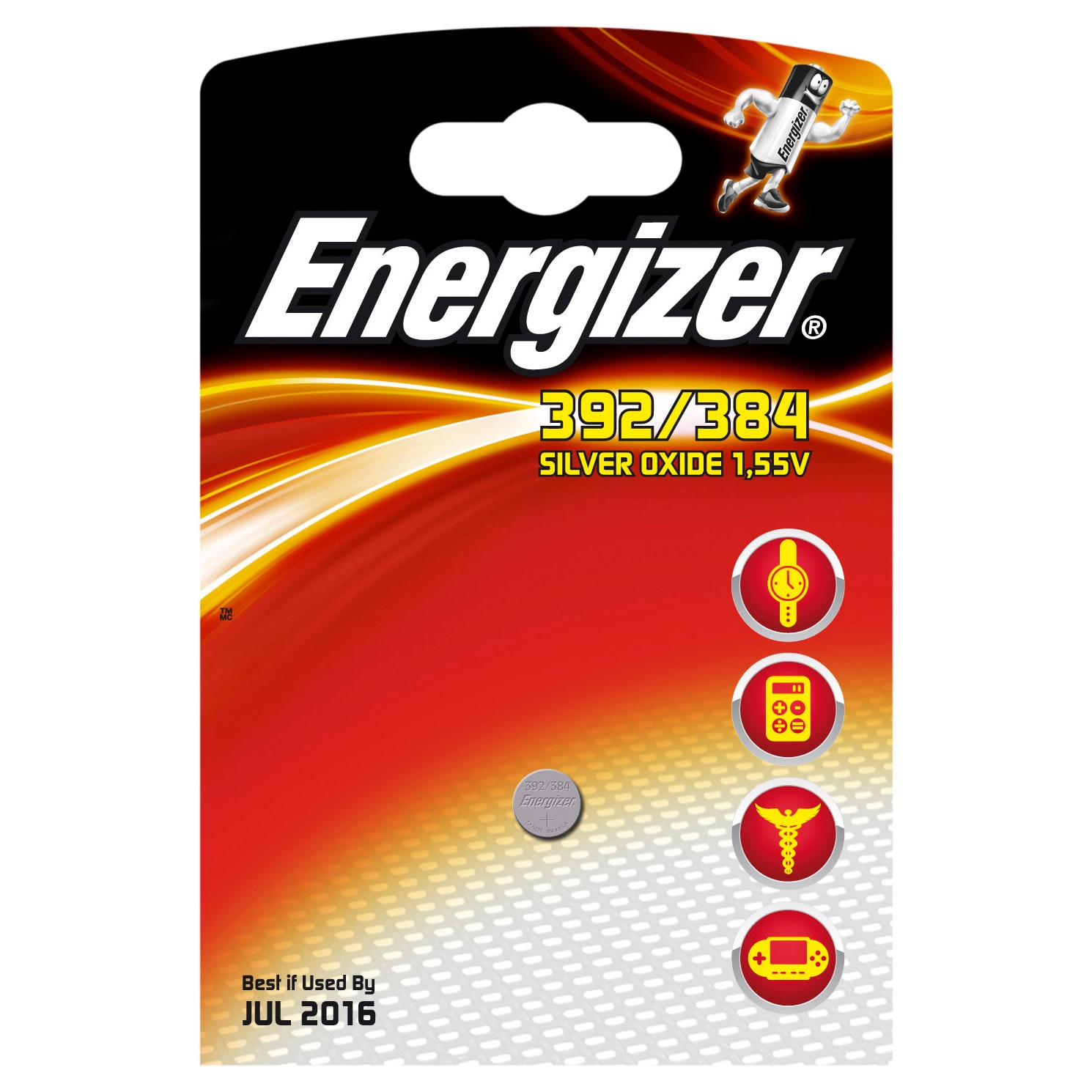 Energizer knapcellebatteri SR41 (1 stk.) | Elgiganten