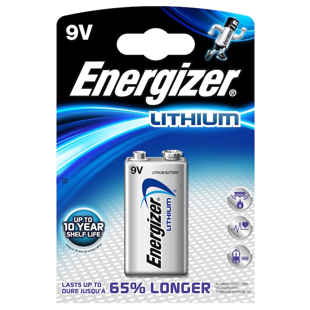 Energizer universalt 9V batteri