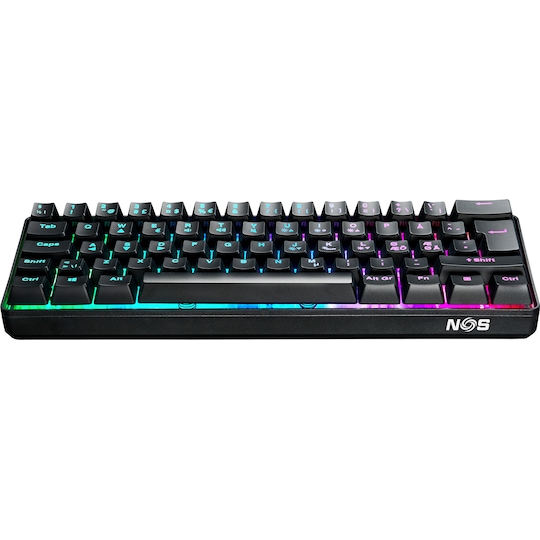 NOS C-250 MINI PRO RGB gaming tastatur | Elgiganten