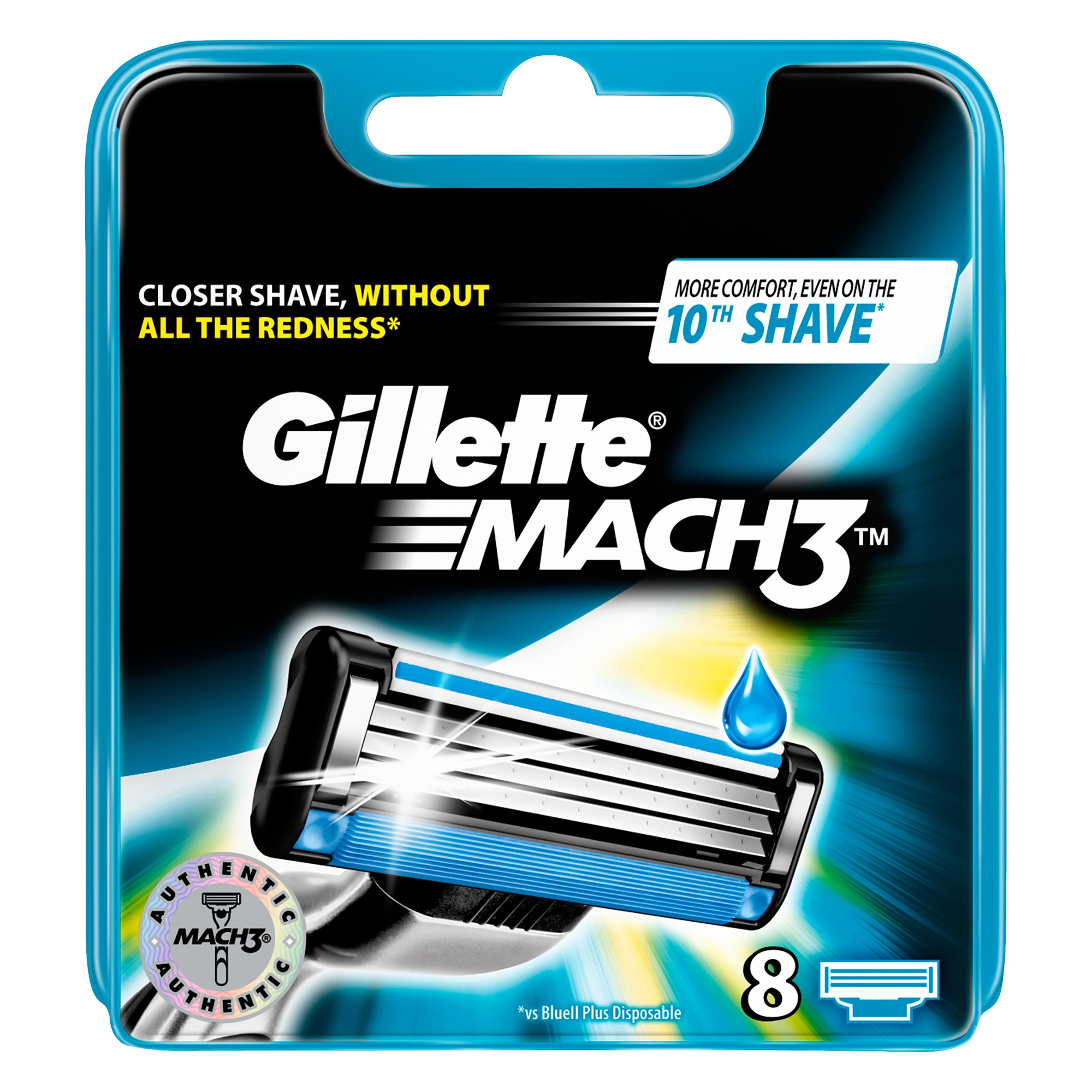 Gillette Mach 3 barberblade 323233 | Elgiganten