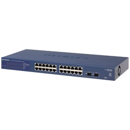 Netgear GS724Tv4 Smart-styret 24-port Gigabit switch