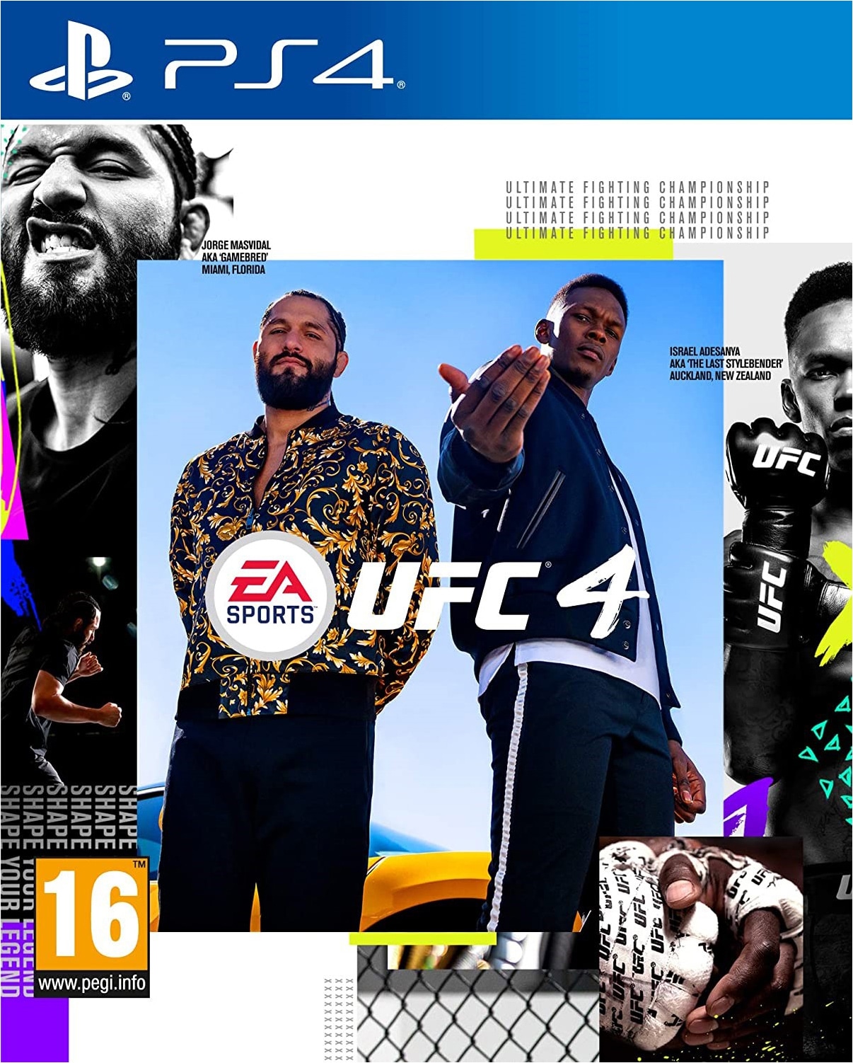 Ufc 4 управление на ps4