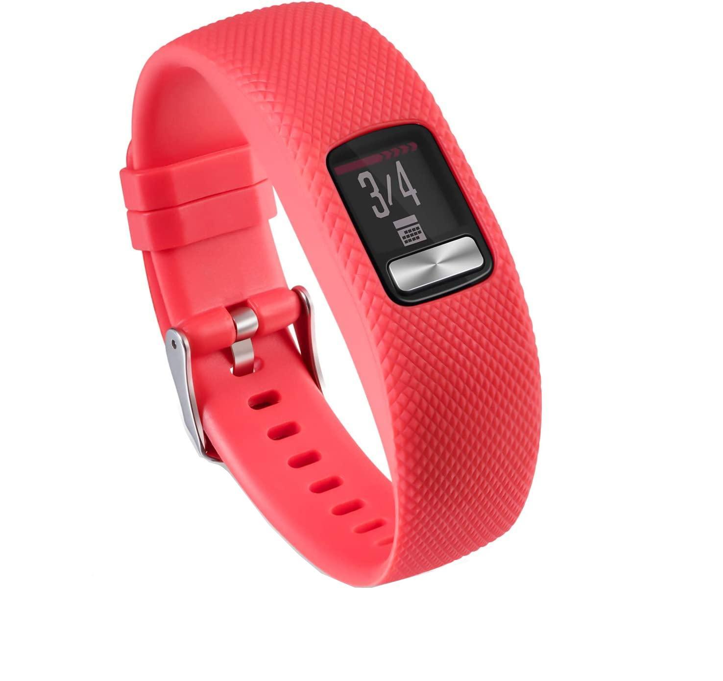 Garmin Vivofit 4 armbånd - Rød - S - Tilbehør ure og wearables - Elgiganten