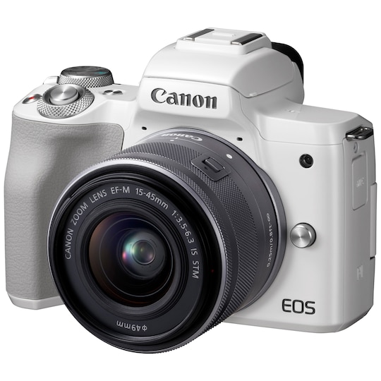 Canon EOS kompaktkamera + 15-45 IS objektiv |