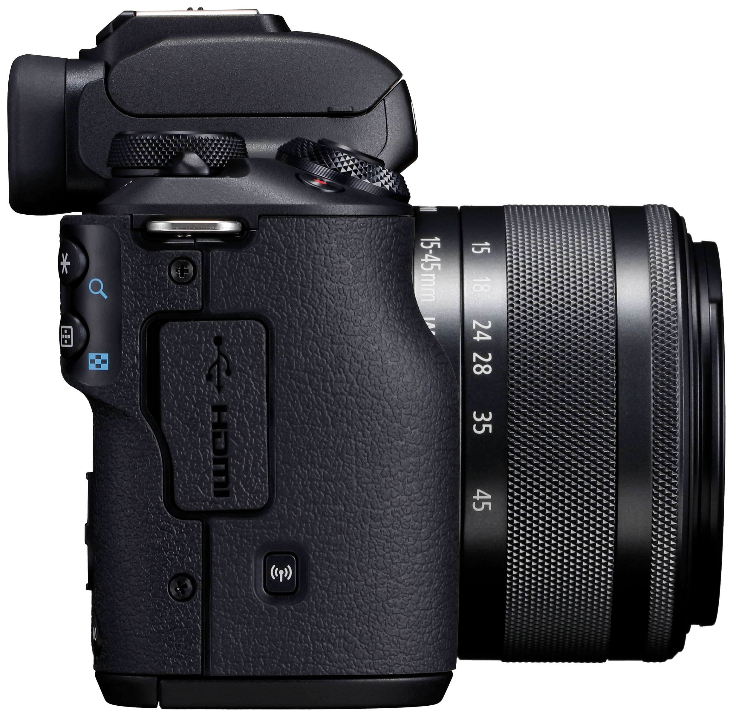 Canon EOS M50 kompakt systemkamera + 15-45 IS STM objektiv - YouTubers -  Elgiganten