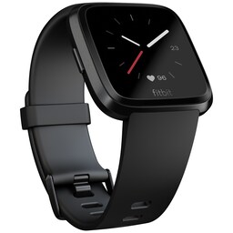 Fitbit Versa smartwatch (sort/black aluminium)