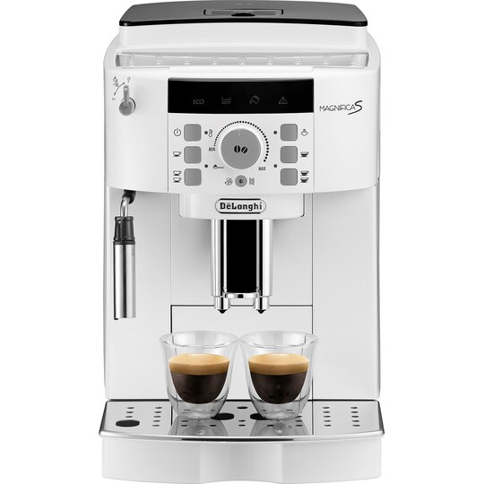 DeLonghi Magnifica S espressomaskine ECAM22110 (hvid) | Elgiganten